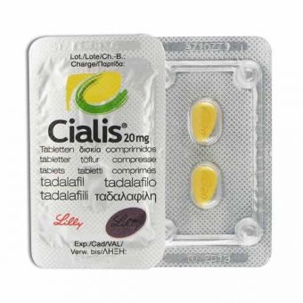Оригинальный Cialis (Тадалафил) Eli Lilly 2 таблетки (1таб 20 мг) - Казахстан